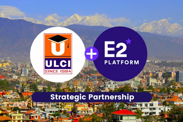 ULCI and E2 Language enter into a partnership to revolutionize Test Preparation through Digitization in Nepal